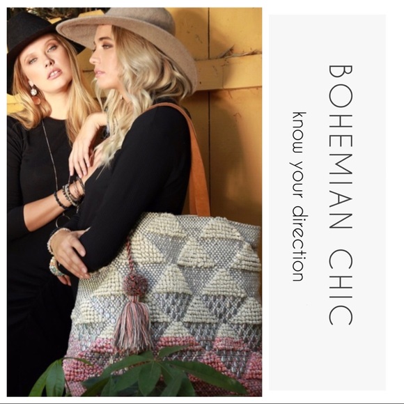 Textured Crochet Handmade Oversized Tote - Picture 2 of 14